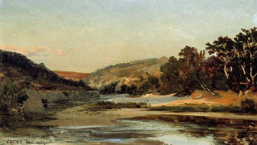 Corot Jean-Baptiste Camille - l_aqueduc dans la vallee.jpg